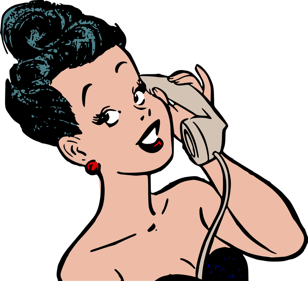 dominant things to say over the phone