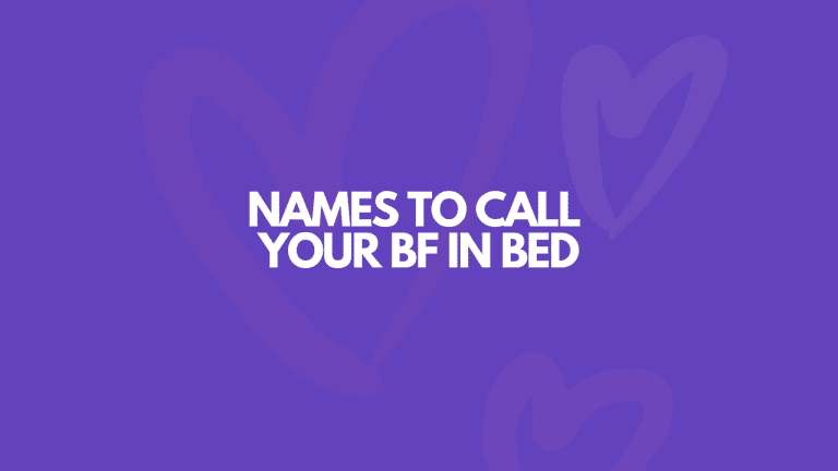 107 Naughty Names To Call Your Boyfriend In Bed