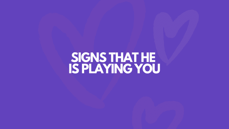 13 Signs That He Is Playing You… That JERK!